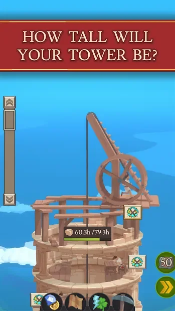 Idle Tower Miner - Добывай и строй screenshot