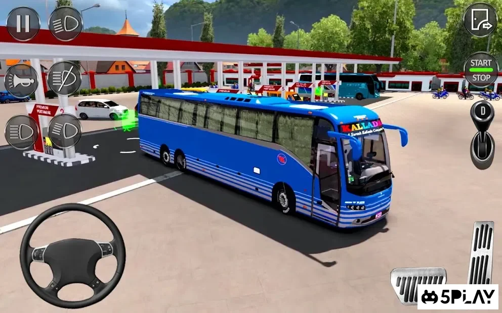 город тренер автобус Вождение Игры 2020 г screenshot