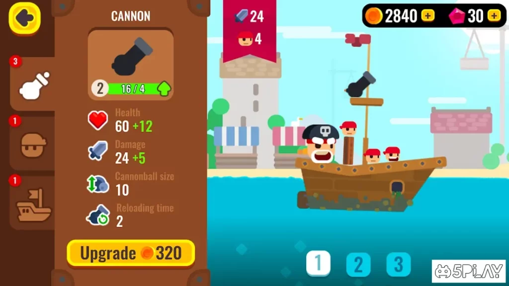 Pirate Battles screenshot