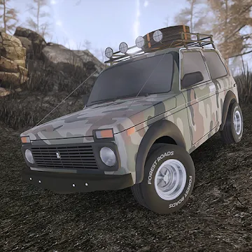 Forest Roads. Niva 1.12.70 (MOD: a lot of money)