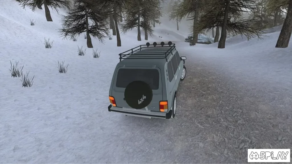 Forest Roads. Niva screenshot