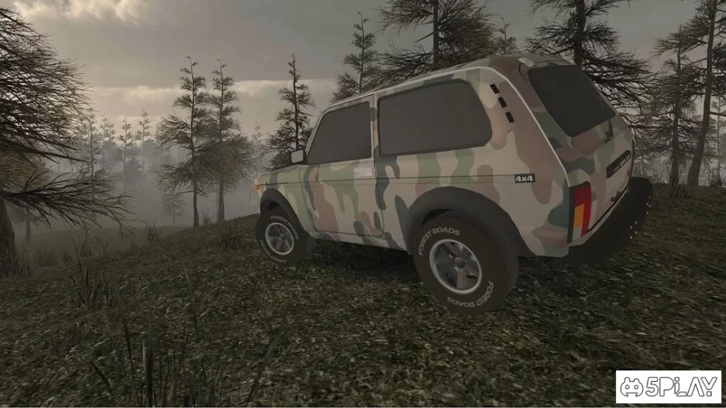 Forest Roads. Niva screenshot
