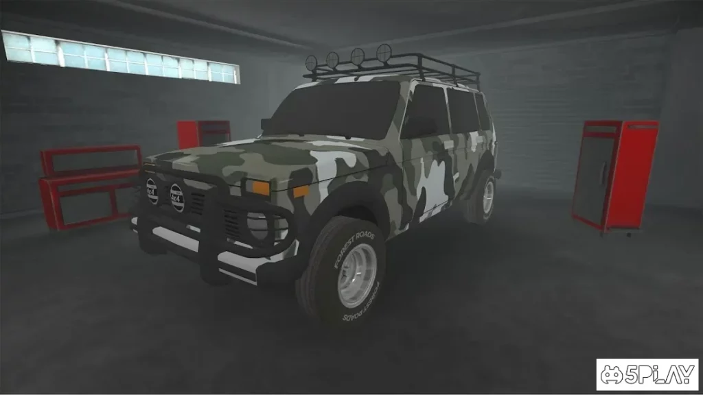 Forest Roads. Niva screenshot