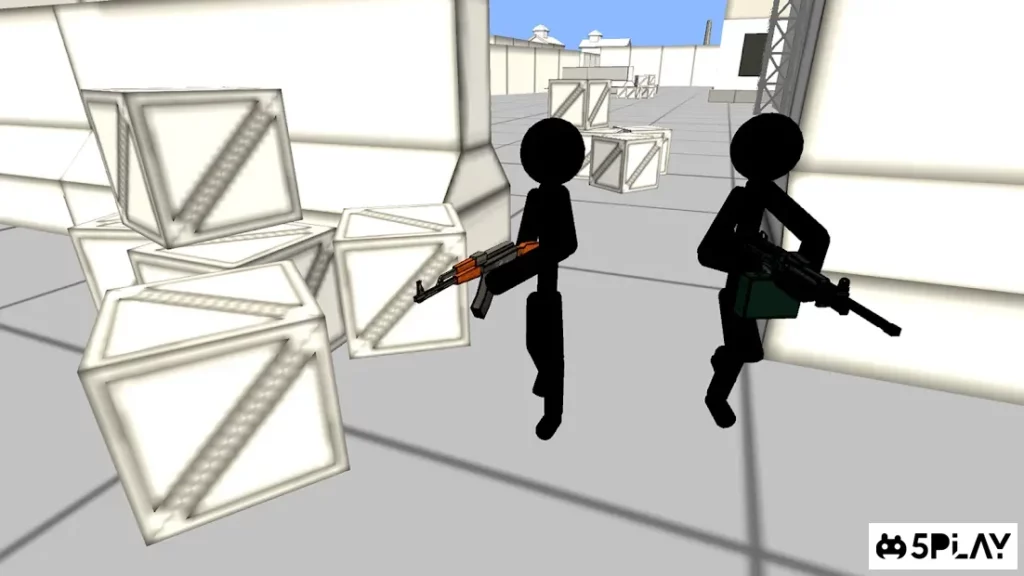 Стикман 3D пистолетный шутер screenshot