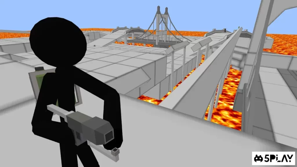 Стикман 3D пистолетный шутер screenshot