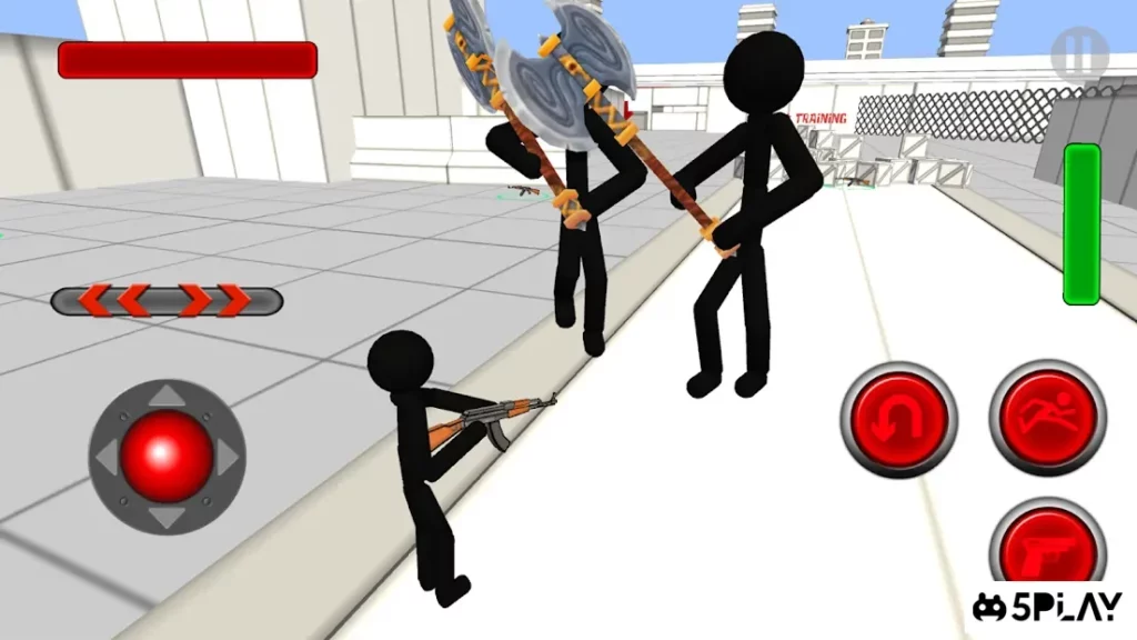 Стикман 3D пистолетный шутер screenshot