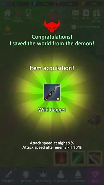 Infinite Hero : Idle RPG screenshot