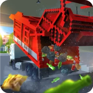 Блочный Мусоровоз SIM PRO icon
