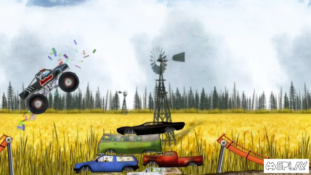 Stickman Downhill Monstertruck screenshot
