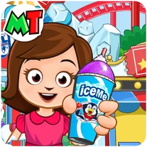 My Town : ICEME Парк развлечений icon