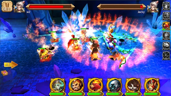 Battle of Legendary 3D Heroes screenshot