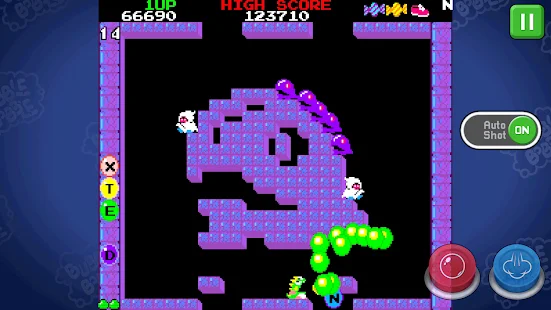 BUBBLE BOBBLE classic screenshot