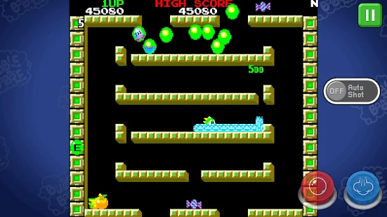BUBBLE BOBBLE classic screenshot