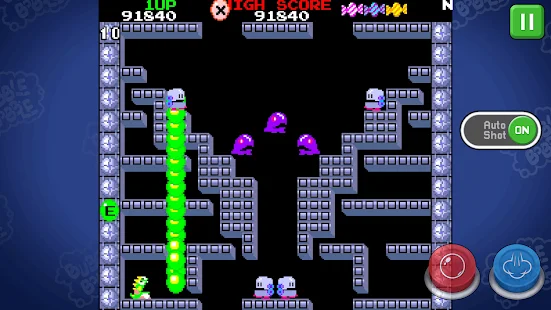 BUBBLE BOBBLE classic screenshot