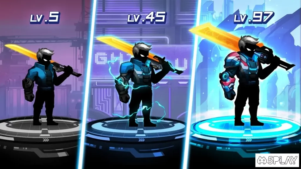 Cyber Fighters: Stickman Cyberpunk Impact Fighting screenshot