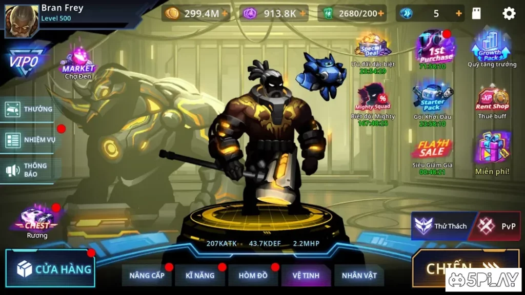 Cyber Fighters: Stickman Cyberpunk Impact Fighting screenshot