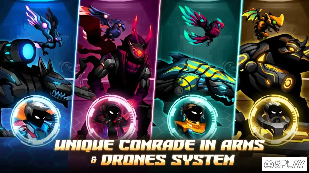 Cyber Fighters: Stickman Cyberpunk Impact Fighting screenshot