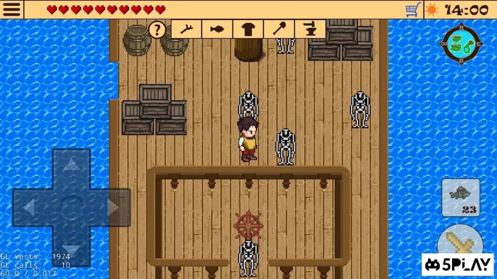 Survival RPG 2 - The temple ruins adventure screenshot