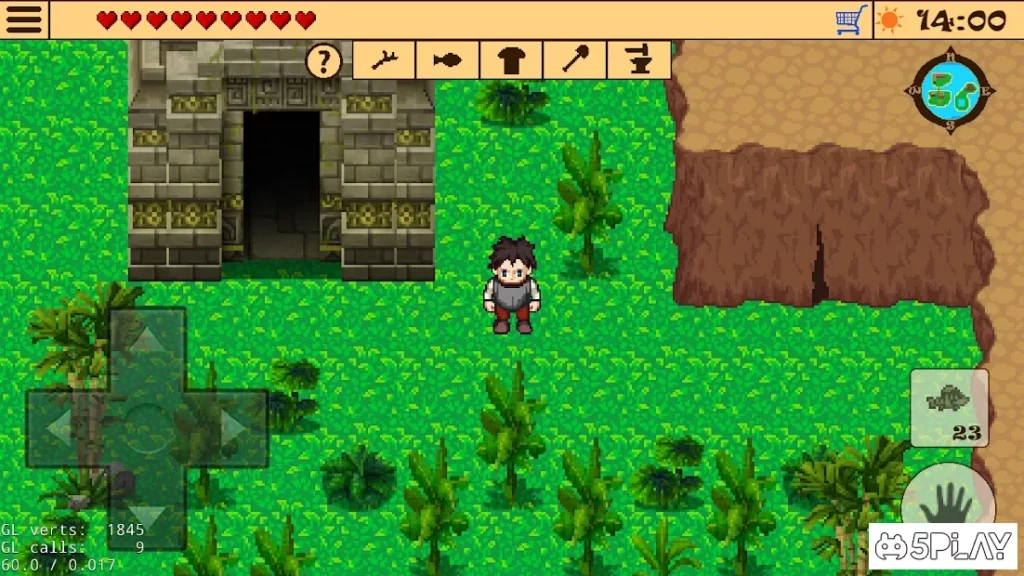 Survival RPG 2 - The temple ruins adventure screenshot