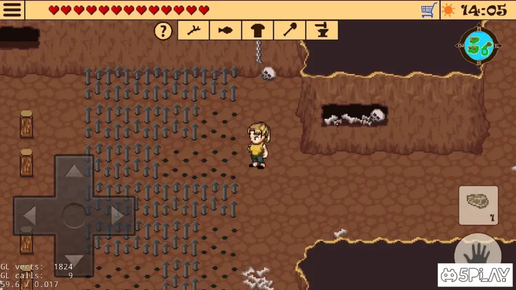 Survival RPG 2 - The temple ruins adventure screenshot