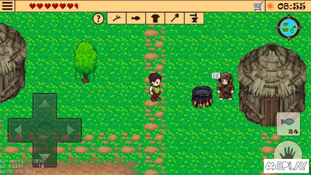 Survival RPG 2 - The temple ruins adventure screenshot