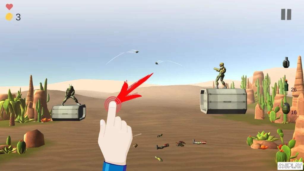 Grenade Thrower 3D screenshot
