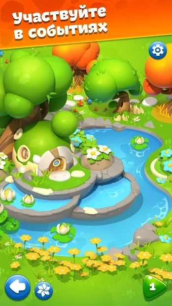 Планета Самоцветов - Веселые Игры Три в Ряд screenshot