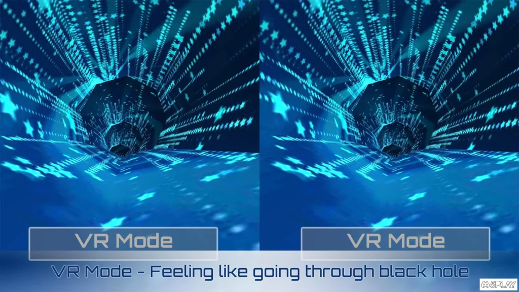 VR Tunnel Race Free screenshot