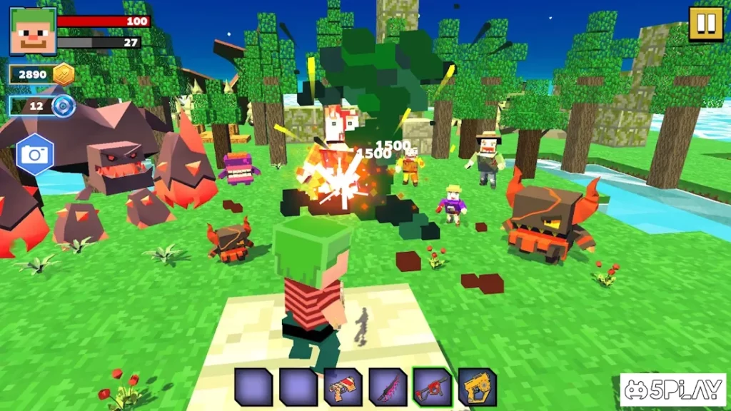 Block Craft: Shadow Awakens screenshot