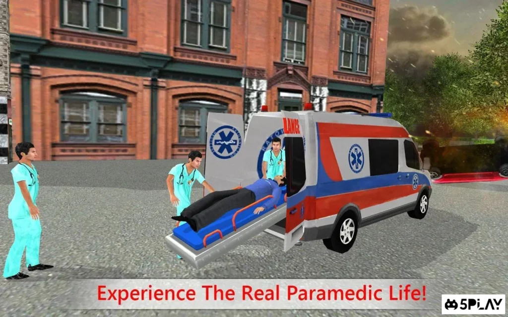 Rescue Ambulance & Helicopter screenshot