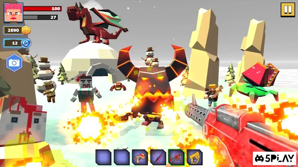 Block Craft: Shadow Awakens screenshot