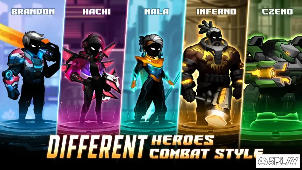Cyber Fighters: Shadow Legends in Cyberpunk City screenshot