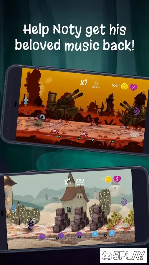 Run the Beat: Rhythm Adventure Tapping Game screenshot