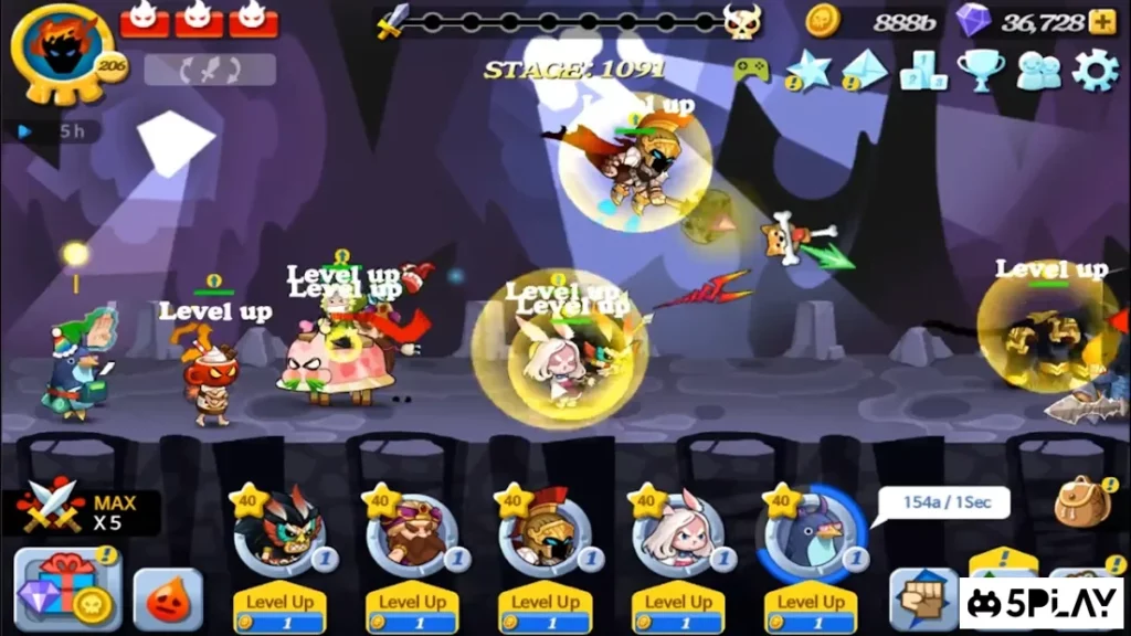 DEALERS ONLY SQUAD: REFORGED - Idle RPG screenshot