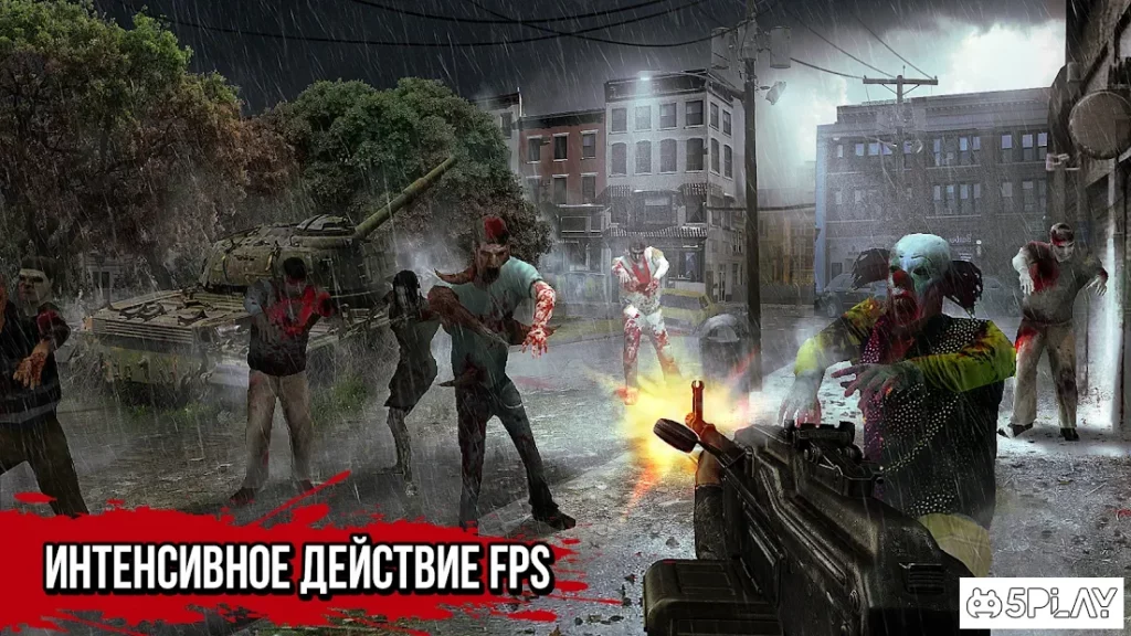 Zombie Hunter: Выжить в Апокалипсис Нежить орда screenshot