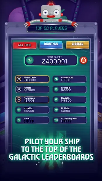 Pinball Cadet screenshot