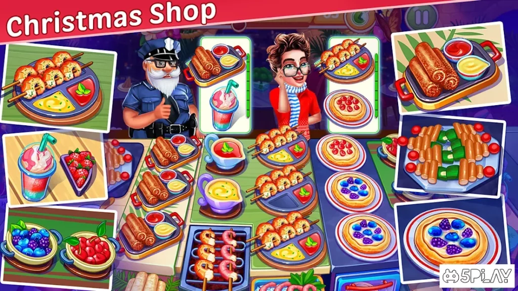 Christmas Cooking : Crazy Restaurant Cooking Games screenshot