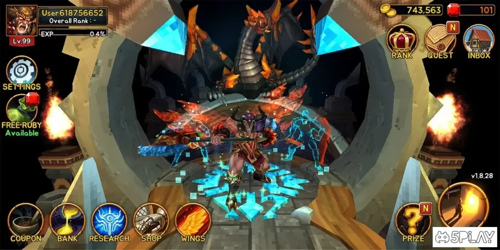 Death Dungeon : Demon Hunting RPG screenshot
