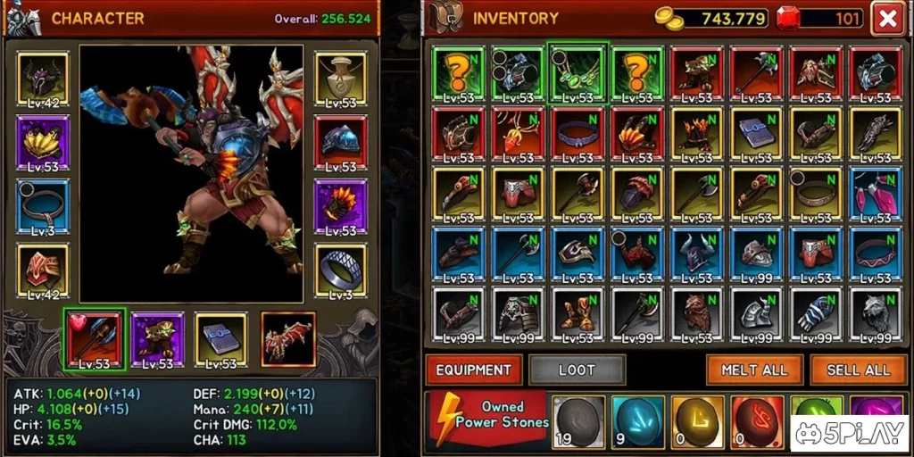 Death Dungeon : Demon Hunting RPG screenshot