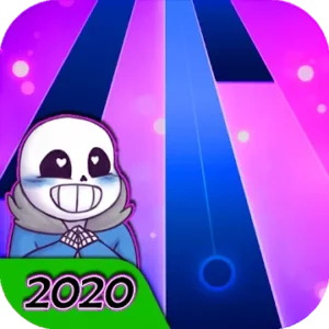 Stronger than you - Sans undertale piano tiles icon