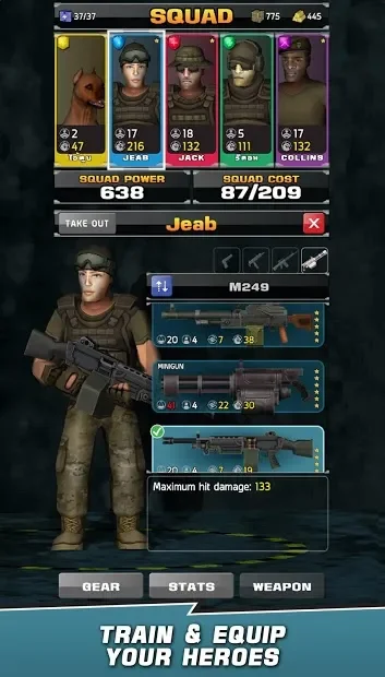 VDV MATCH 3 RPG: ZOMBIES! screenshot