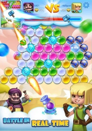 Bubble Shooter Online screenshot