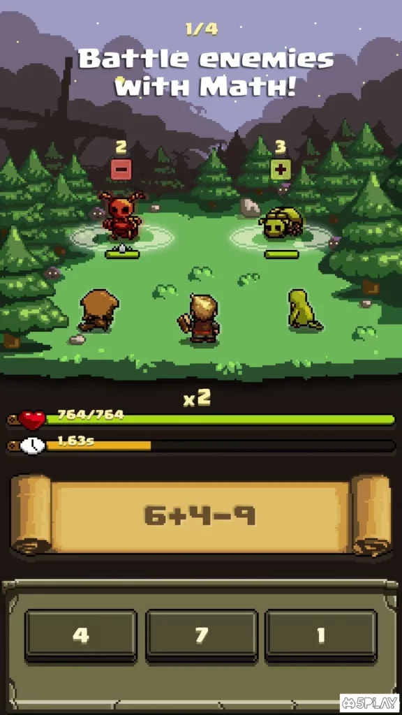 Math and Sorcery - Math Battle RPG screenshot