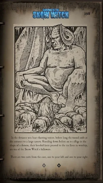 Fighting Fantasy Classics – text based story game screenshot