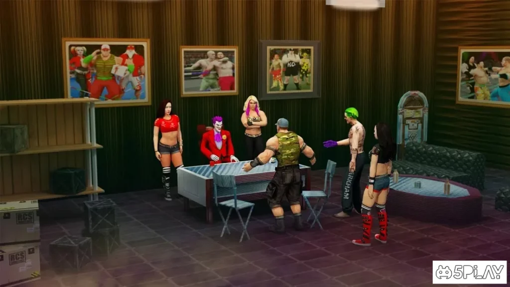 Борьба Рамбла Superstar: Экстремальная Борьбу игры screenshot