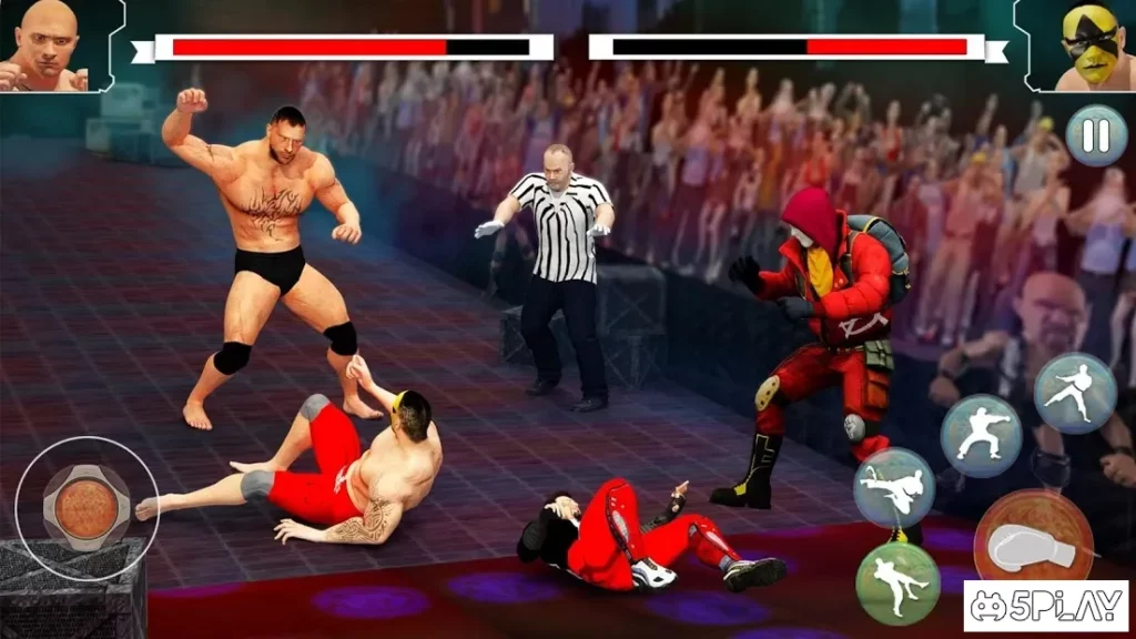 Борьба Рамбла Superstar: Экстремальная Борьбу игры screenshot