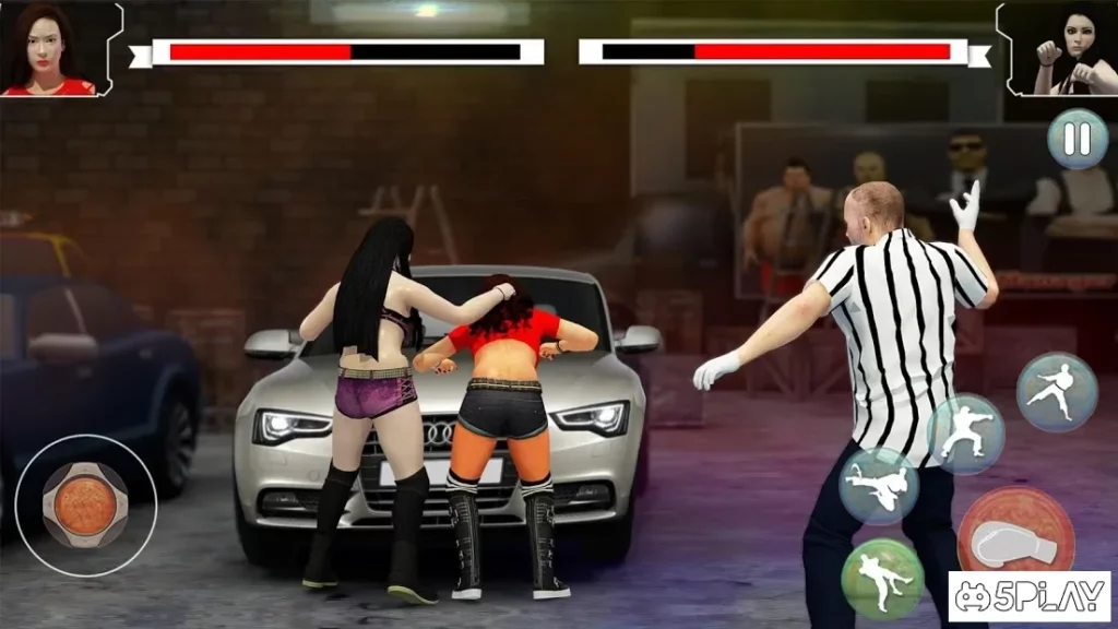 Борьба Рамбла Superstar: Экстремальная Борьбу игры screenshot