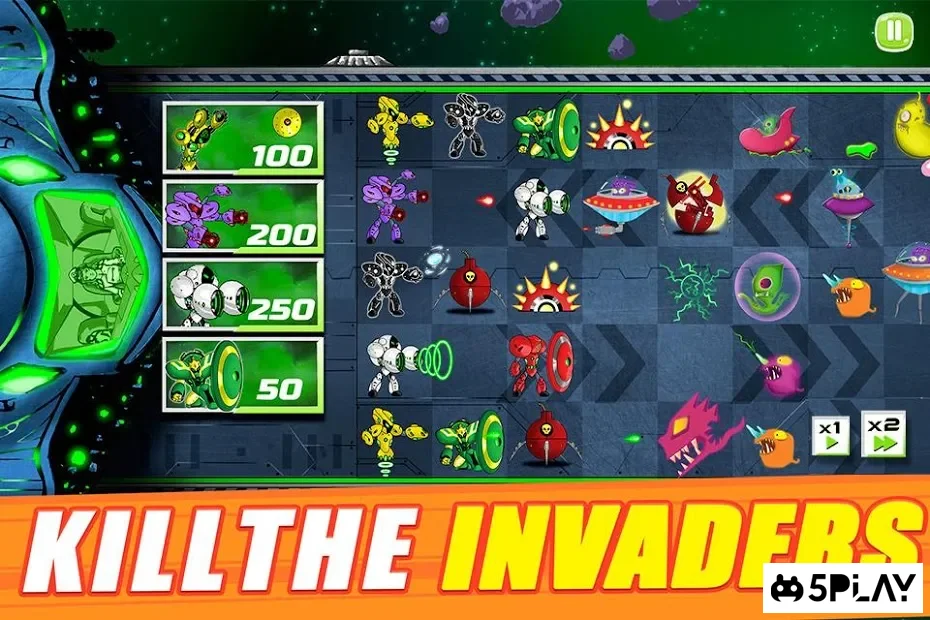 Super Fighting Robots Defense screenshot
