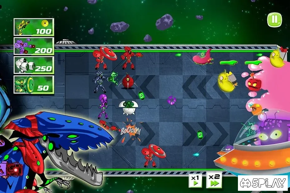 Super Fighting Robots Defense screenshot