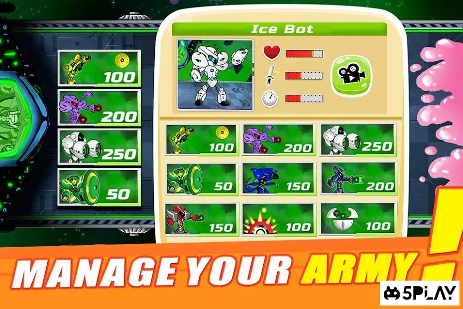 Super Fighting Robots Defense screenshot